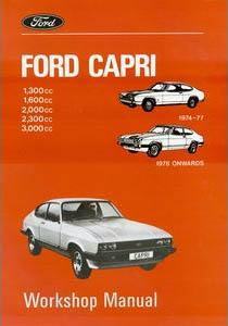 Werkstatthandbuch Ford Capri ab Januar 1974